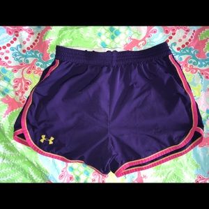 Purple Under Armour Shorts